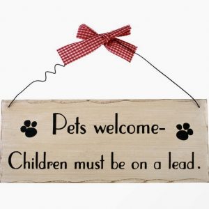 Pets welcome