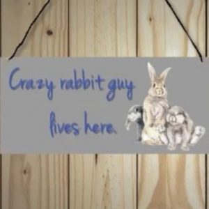 Crazy rabbitguy