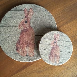 Glasunderlägg ståtlig