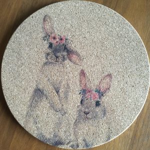 Grytunderlägg två små grå