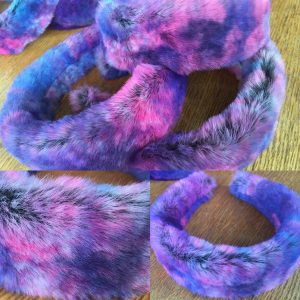 Diadem rosa-lila