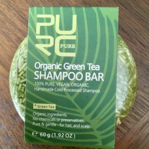 Shampoo-bar grönt te
