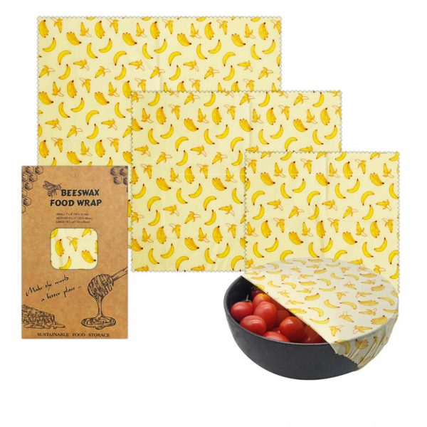 Bivaxpapper Banan