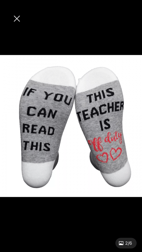Teacher off duty!