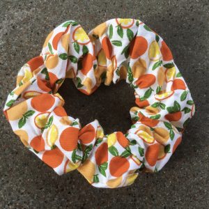 scrunchie apelsin retro