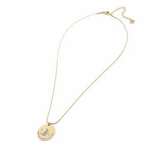 Rabbits leaves pawprints in your heart Halsband