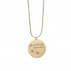 You make my heart smile Halsband
