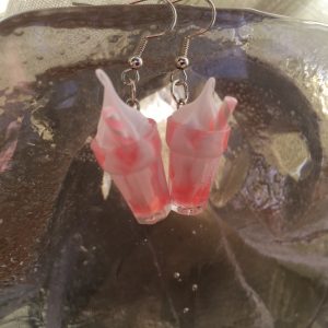 örhängen glassdrink smultron