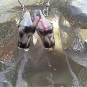 örhängen glassdrink lakrits