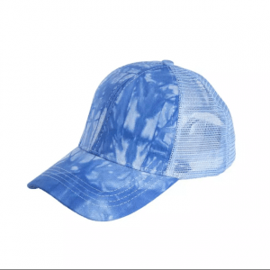 Meshkeps blåbatik