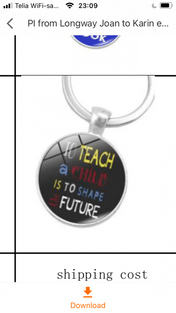 Nyckelring teach future
