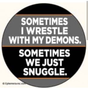 Badge Wrestle demons