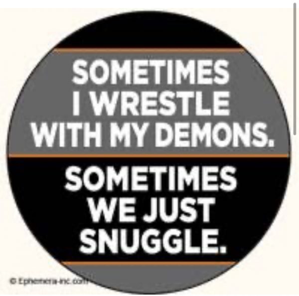 Badge Wrestle demons