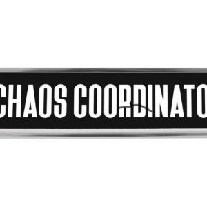 Skylt Chaos