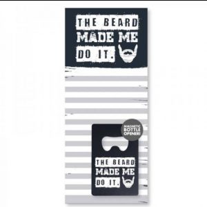 Block och kapsylöppnare The Beard