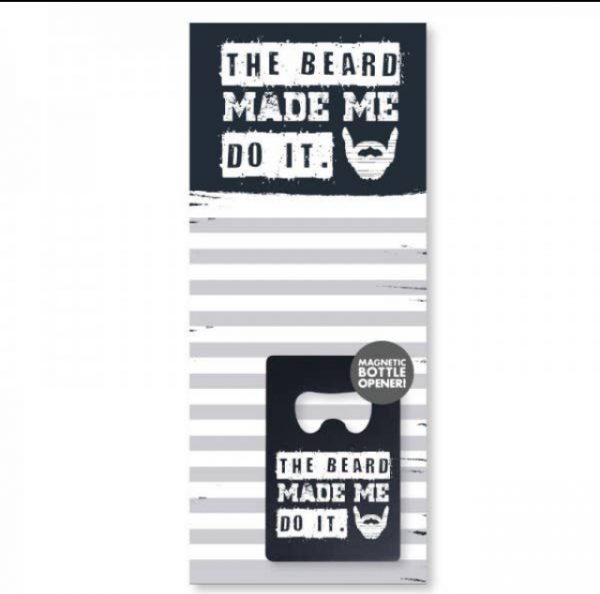 Block och kapsylöppnare The Beard