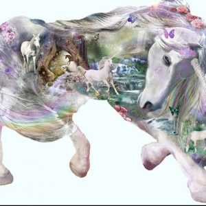 Magic unicorn pussel