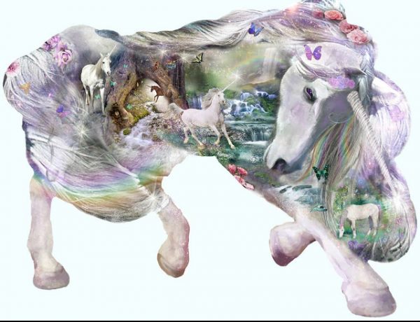 Magic unicorn pussel