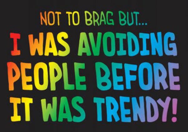 Avoiding people