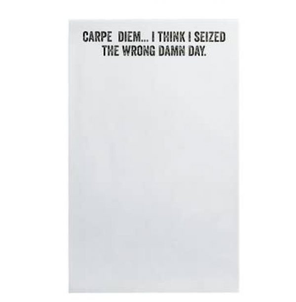 Carpe diem med en tvist