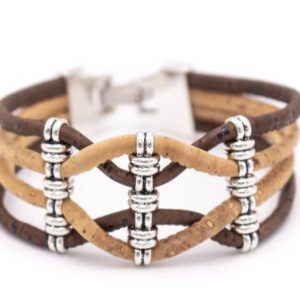 Armband shikan brun