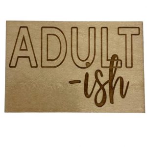 Adult-ish magnet