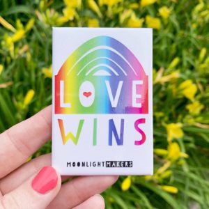 Love wins magnet