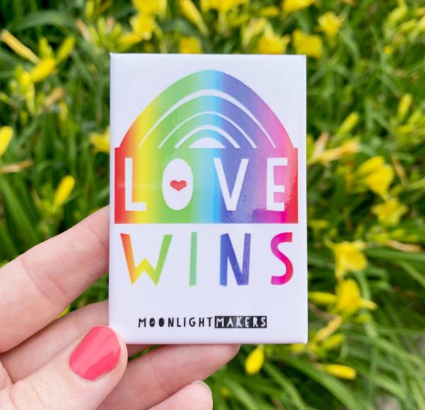 Love wins magnet