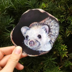 Vinylsticker Igelkott