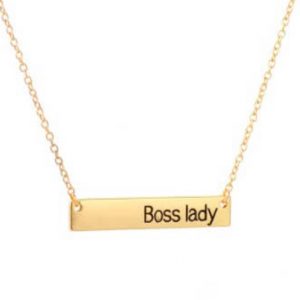 Boss Lady halsband