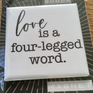 Love fourlegged word