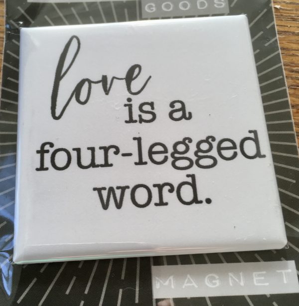 Love fourlegged word
