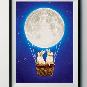 Artprint moonbunnies