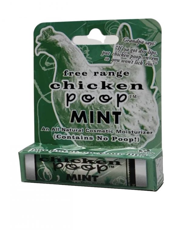 Chicken poop mint